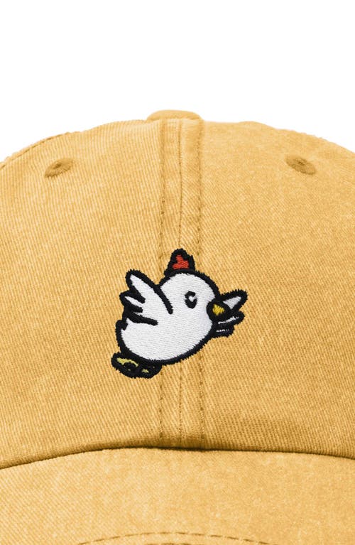 DALIX DALIX CHICKEN EMBROIDERED COTTON CAP 