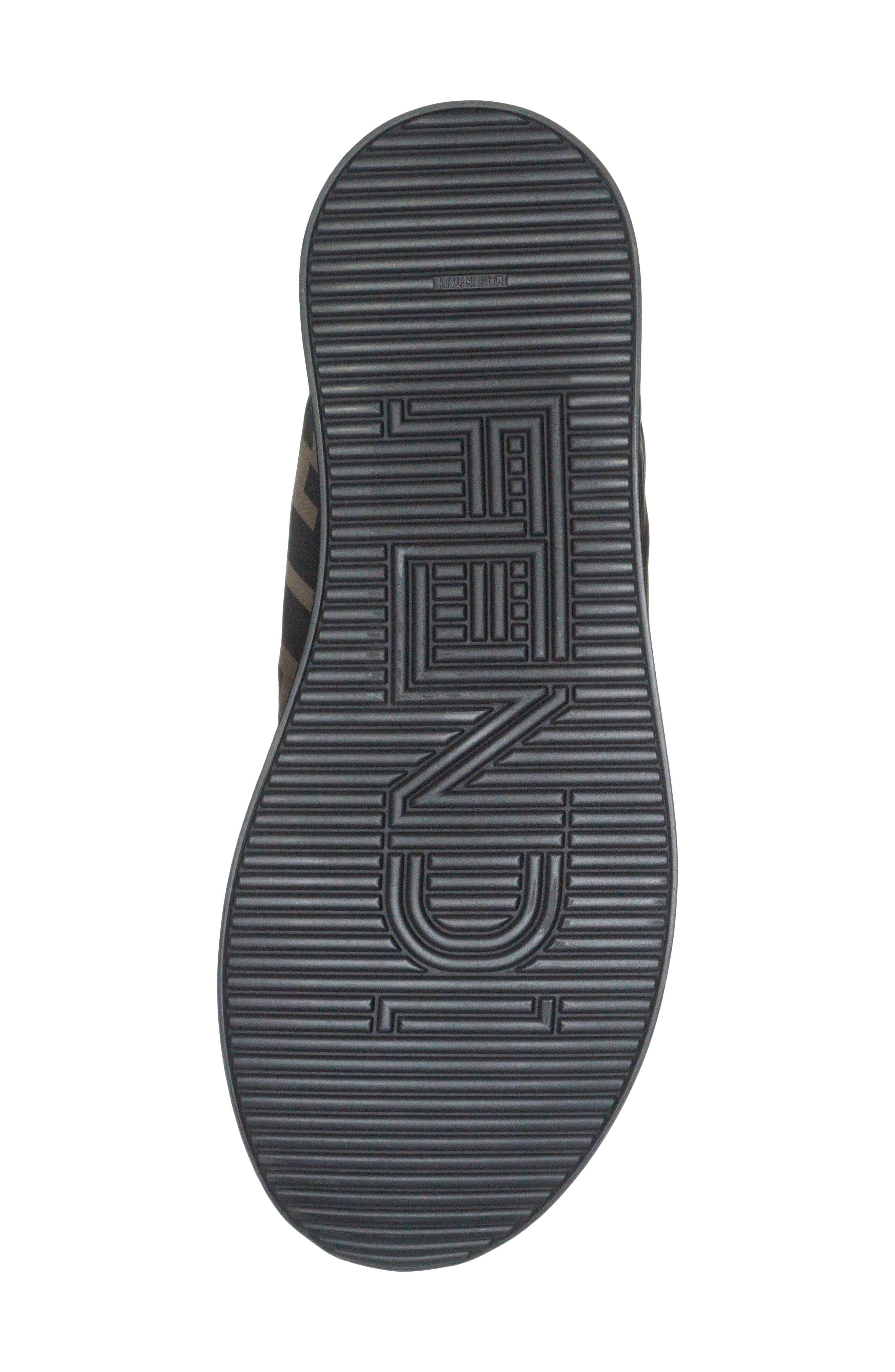 Fendi FF High Top Sneaker, Alternate, color, 