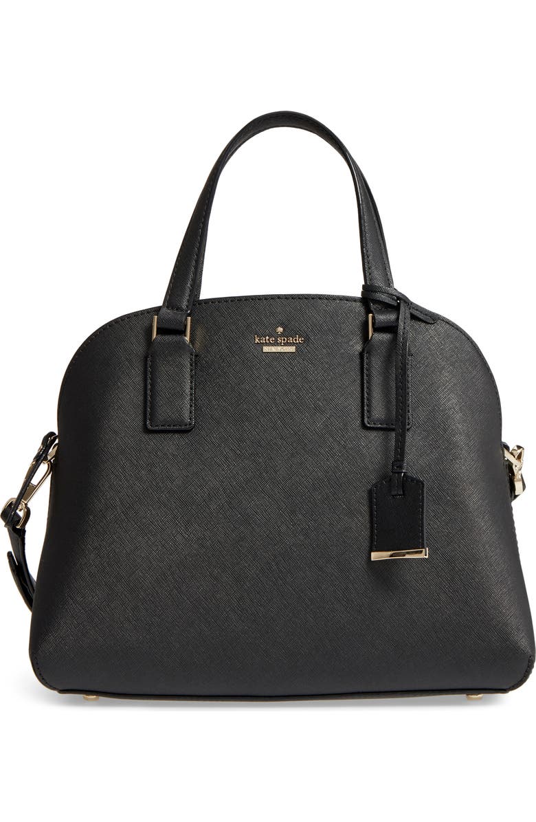 Kate Spade New York cameron street - lottie leather satchel, Main, color,