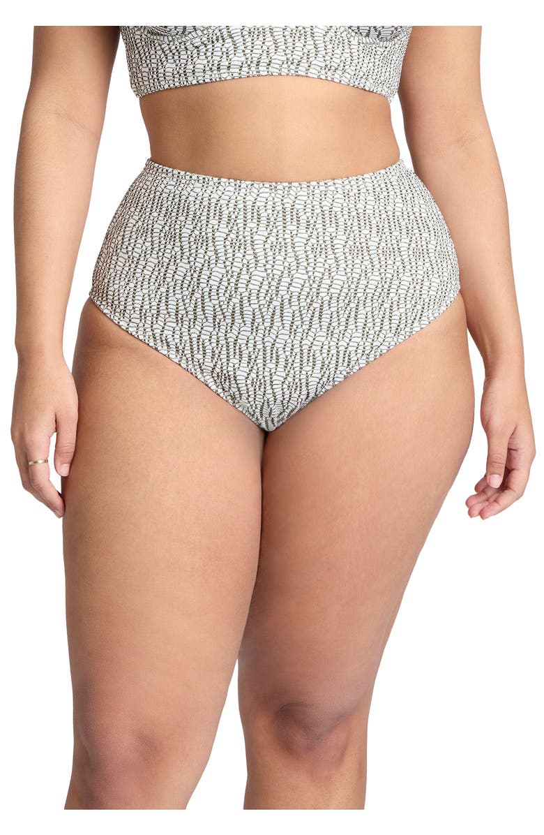 ELOQUII High Waisted Bikini Bottom, Main, color, 