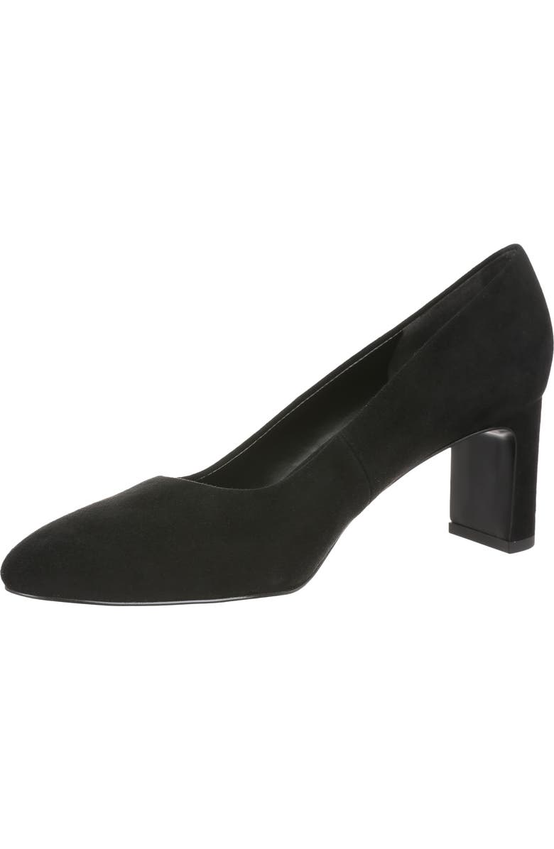 Nordstrom Greta Almond Toe Pump, Alternate, color, Black