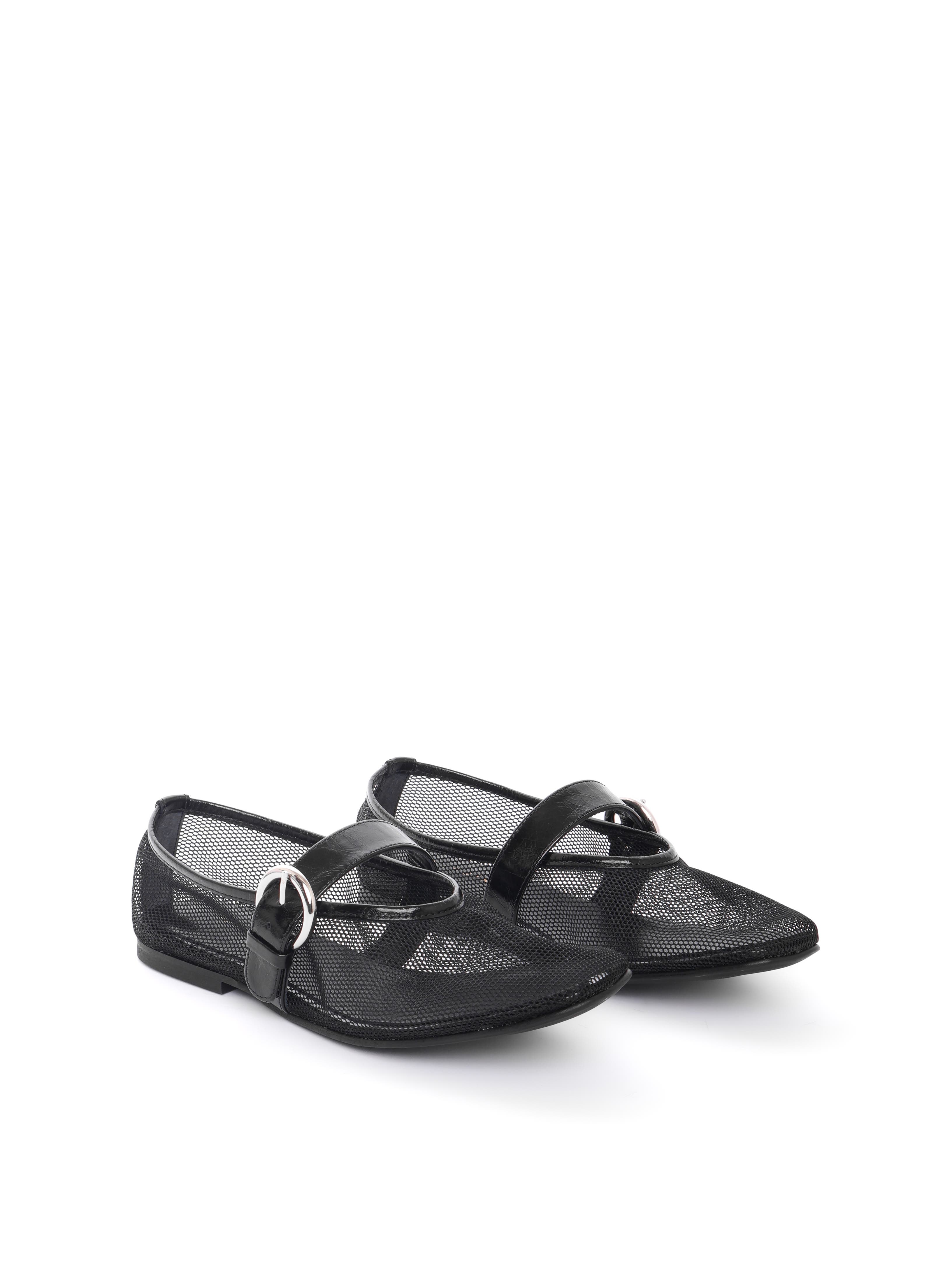 Aveiro Ballerina, Main, color, Black Mesh