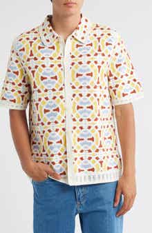 Wax London Dorset Short Sleeve Button-Up Shirt