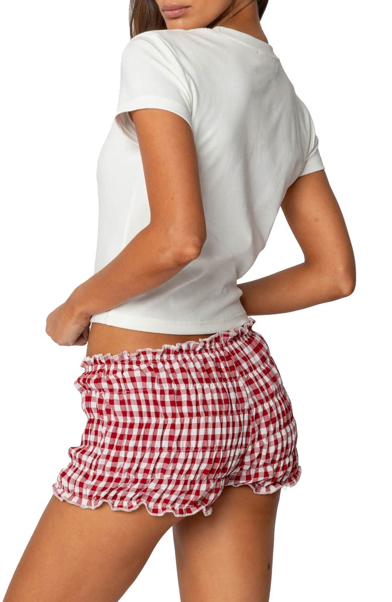 EDIKTED So Sweet Baby Tee, Alternate, color, White