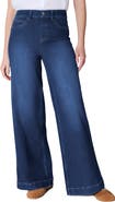 SPANX® SPANXshape EveryWear™ Pull-On High Waist Wide Leg Jeans
