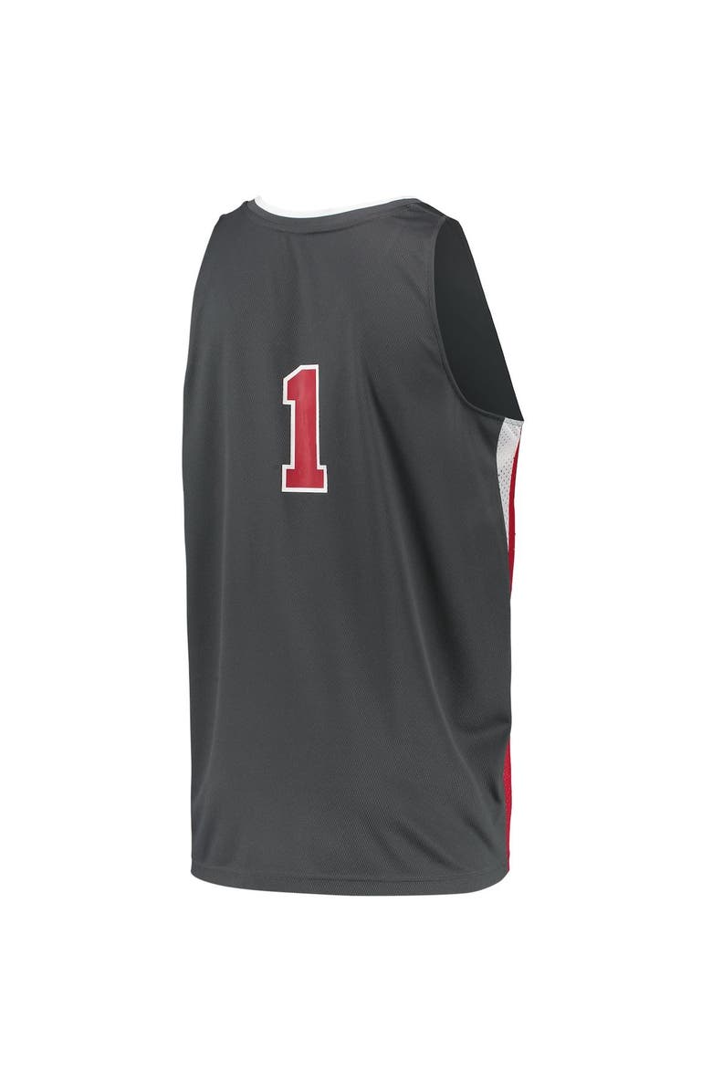 adidas Men's adidas #1 Gray Louisville Cardinals Reverse Retro Jersey, Alternate, color, Gray