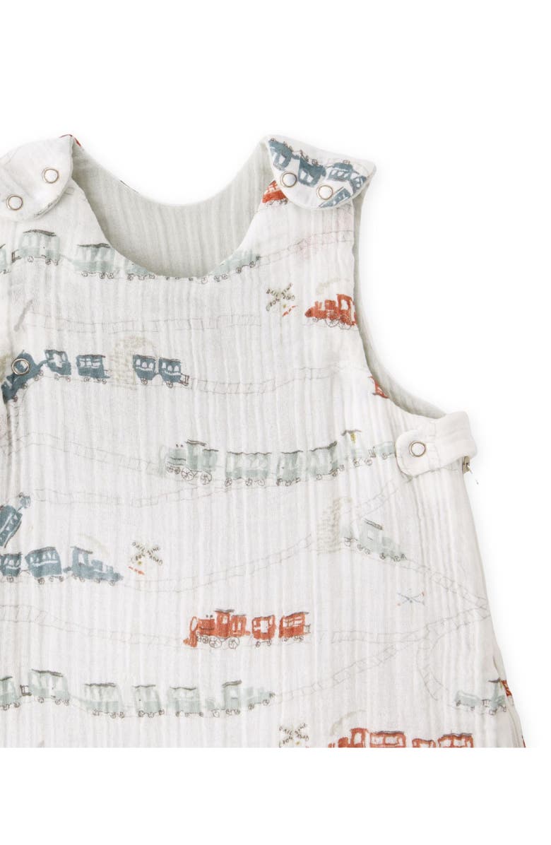 Pehr 1.0 TOG Organic Cotton Sleep Bag, Alternate, color, Locomotive