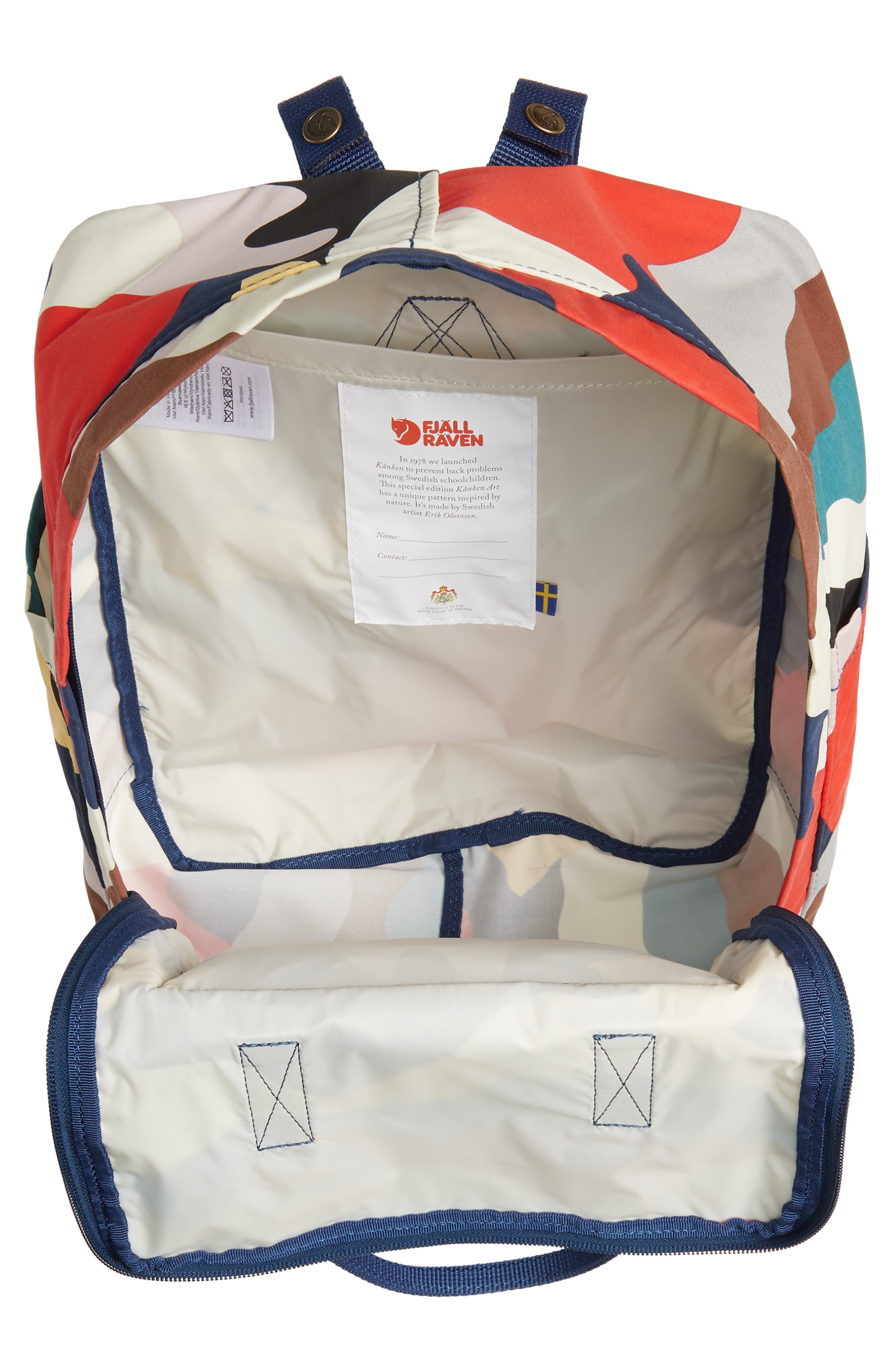 Fjällräven Kånken Art Water Resistant Backpack, Alternate, color, 
