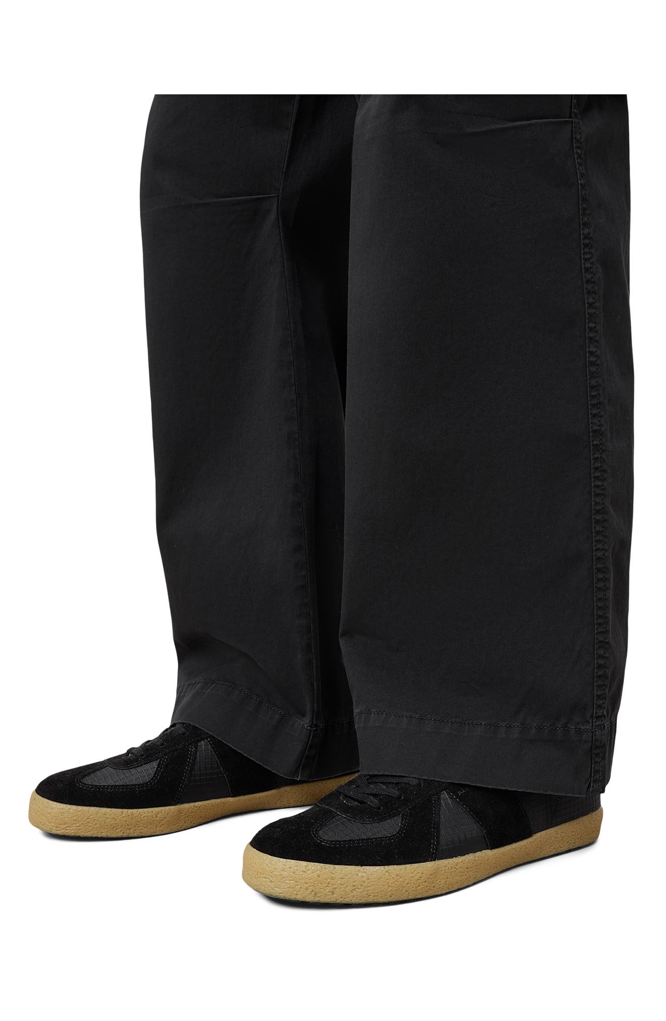 AllSaints Jaimee Low Top Sneaker, Alternate, color, Black