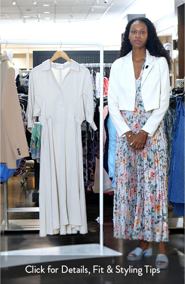 Open Collar Shirtdress, sales video thumbnail