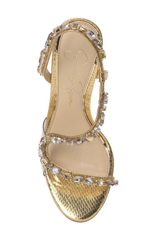 Jessica Simpson Jaycin Sandal In Gold