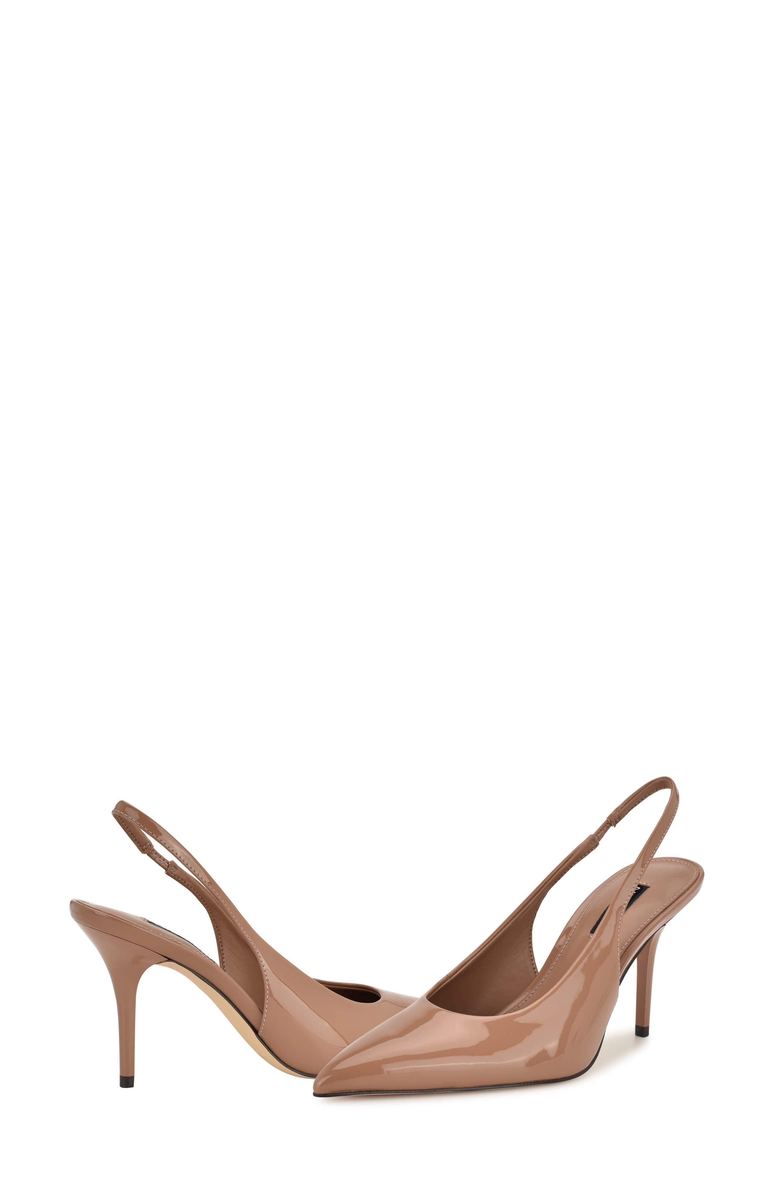Palomma Slingback Pointed Toe Pump, Alternate, color, MEDIUM NATURAL