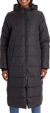 Modern Eternity 3-in-1 Long Quilted Waterproof Maternity Puffer Coat