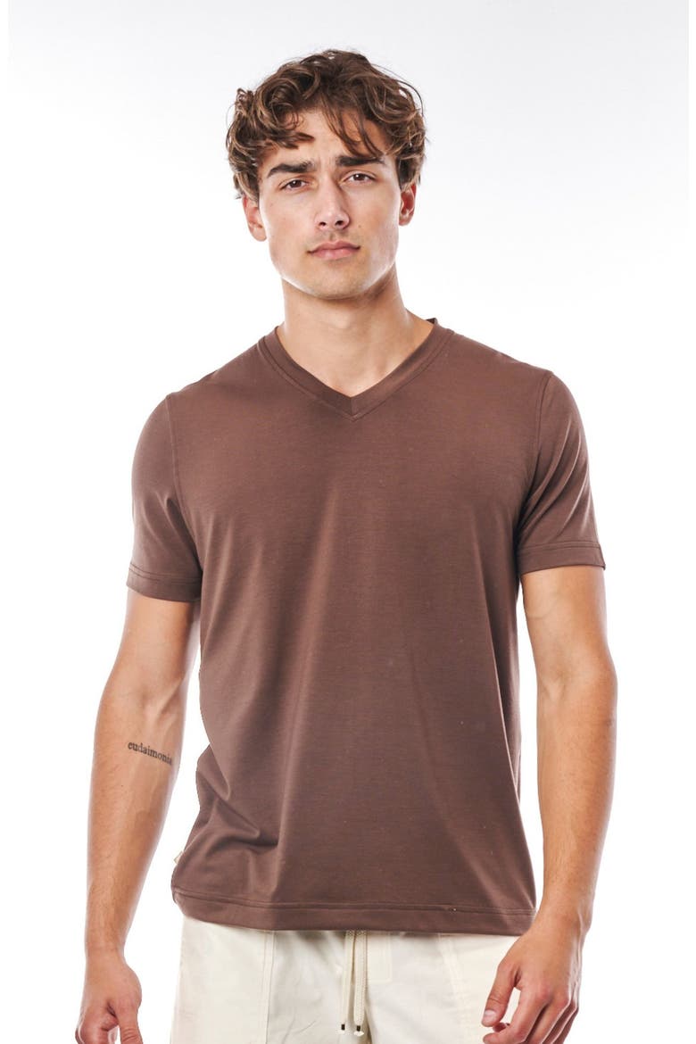 Everyday V-Neck, Main, color, Café