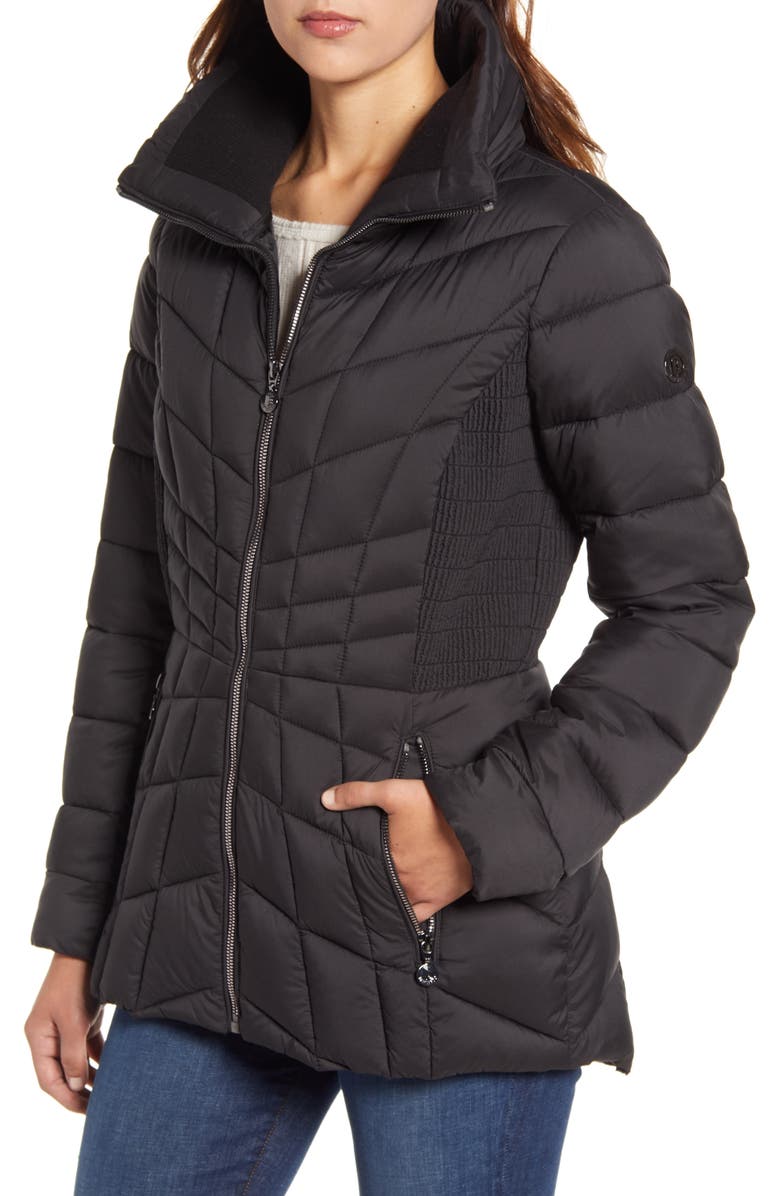 Bernardo Packable EcoPlume Coat, Alternate, color, 