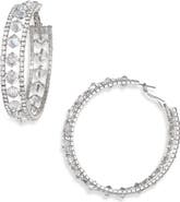 Tasha CZ Hoop Earrings