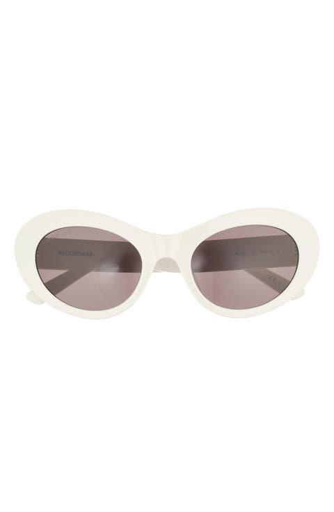 55mm Oval Sunglasses