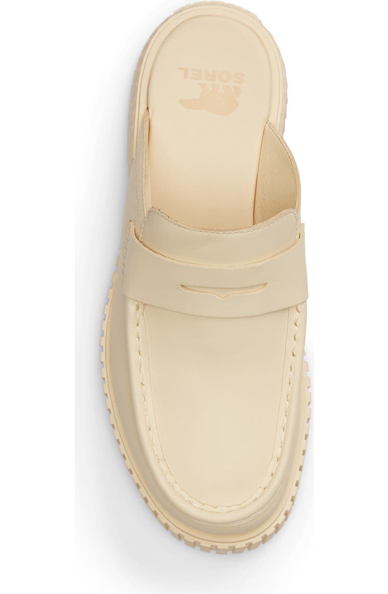 SOREL Ona Ave Penny Loafer Mule, Alternate, color, Honey White/ Sea Salt