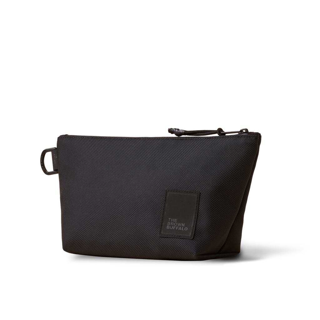 The Brown Buffalo Dopp Kit Bag In Black