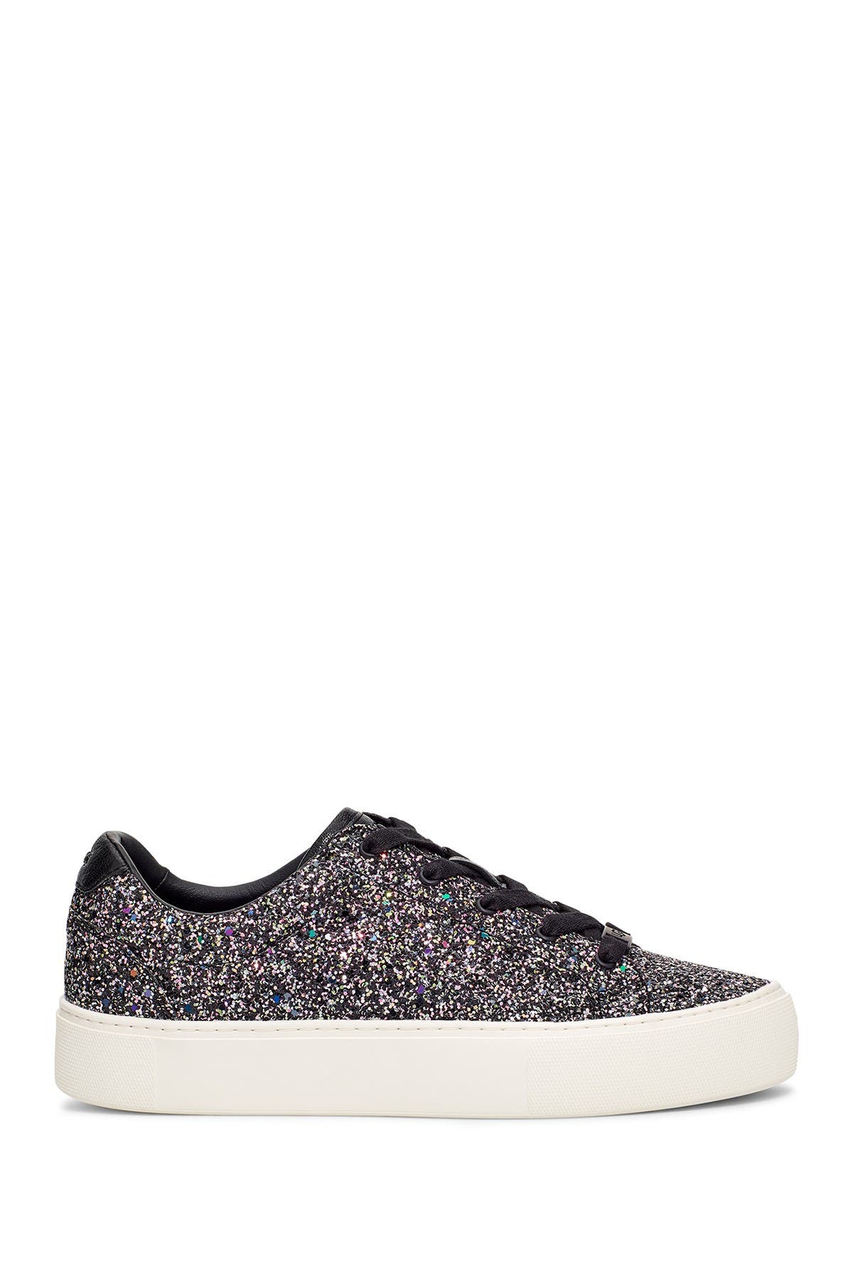 UGG<sup>®</sup> Zilo Glitter Platform Sneaker, Alternate, color, 