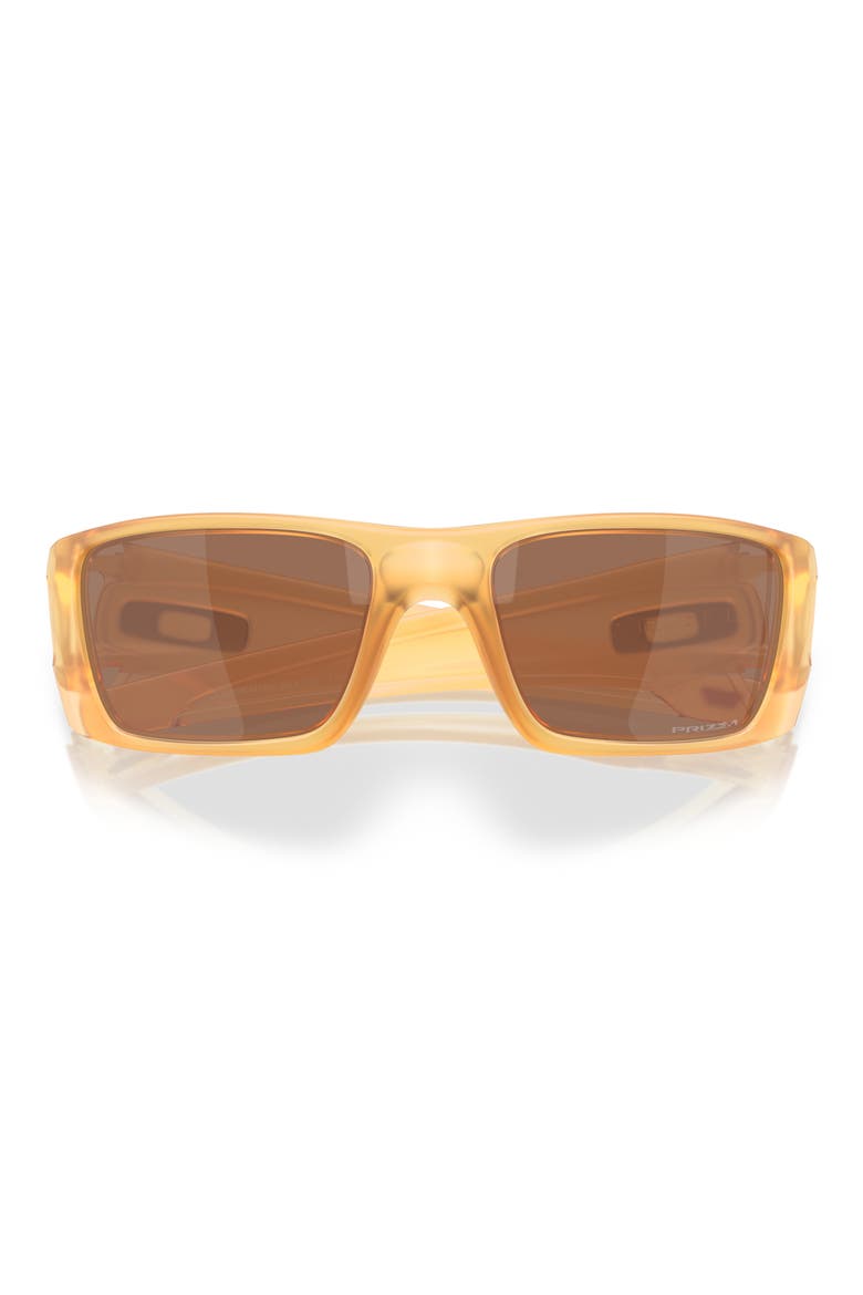Fuel Cell 60mm Prizm™ Rectangular Wrap Sunglasses, Alternate, color, DARK GREY