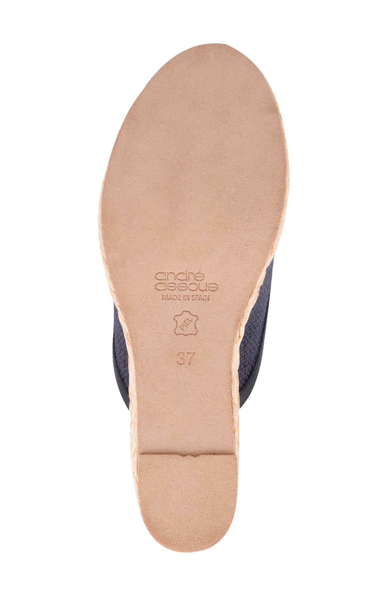 Nomi Wedge, Alternate, color, NAVY