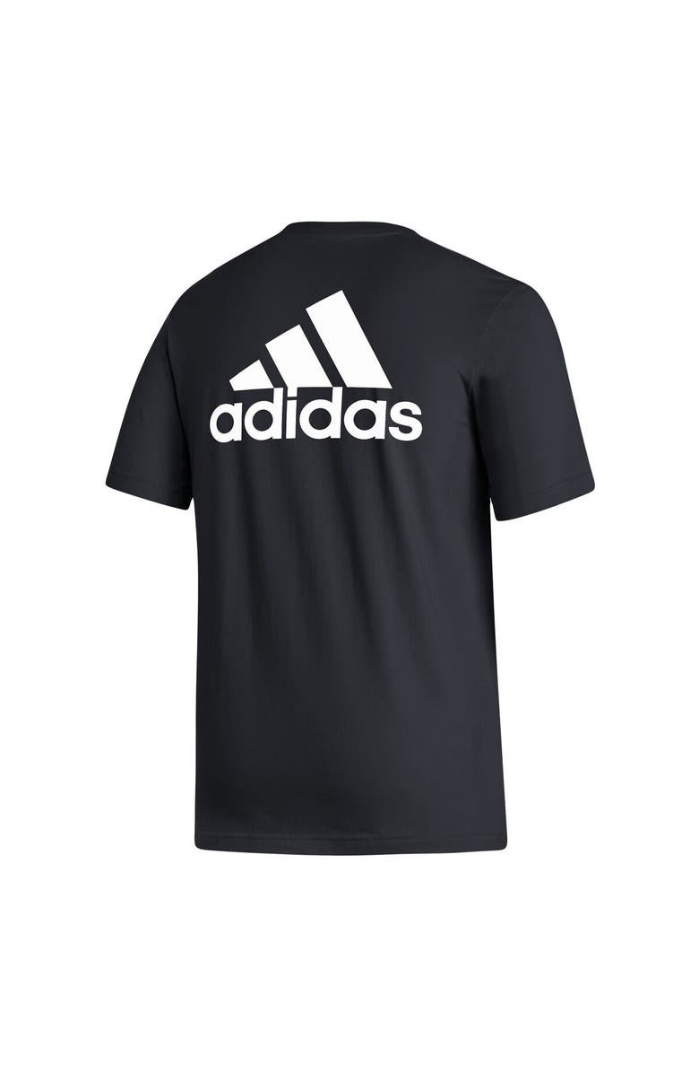 adidas Men's adidas Black Juventus Three-Stripe T-Shirt, Alternate, color,