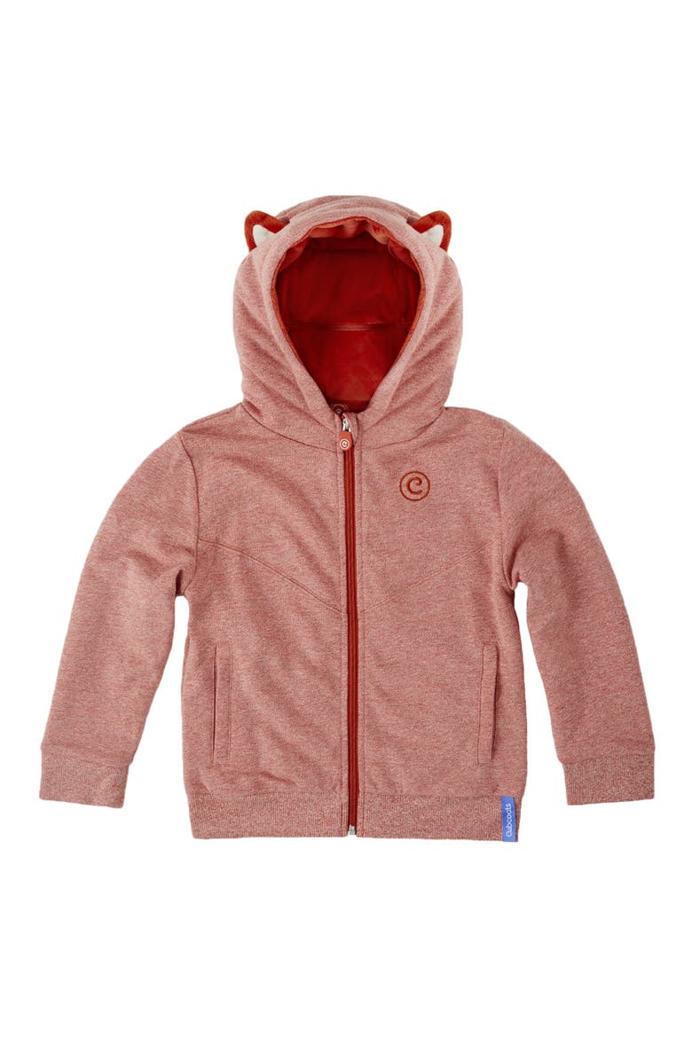 Flynn 2-in-1 Stuffed Animal Hoodie, Alternate, color, BURNT ORANGE