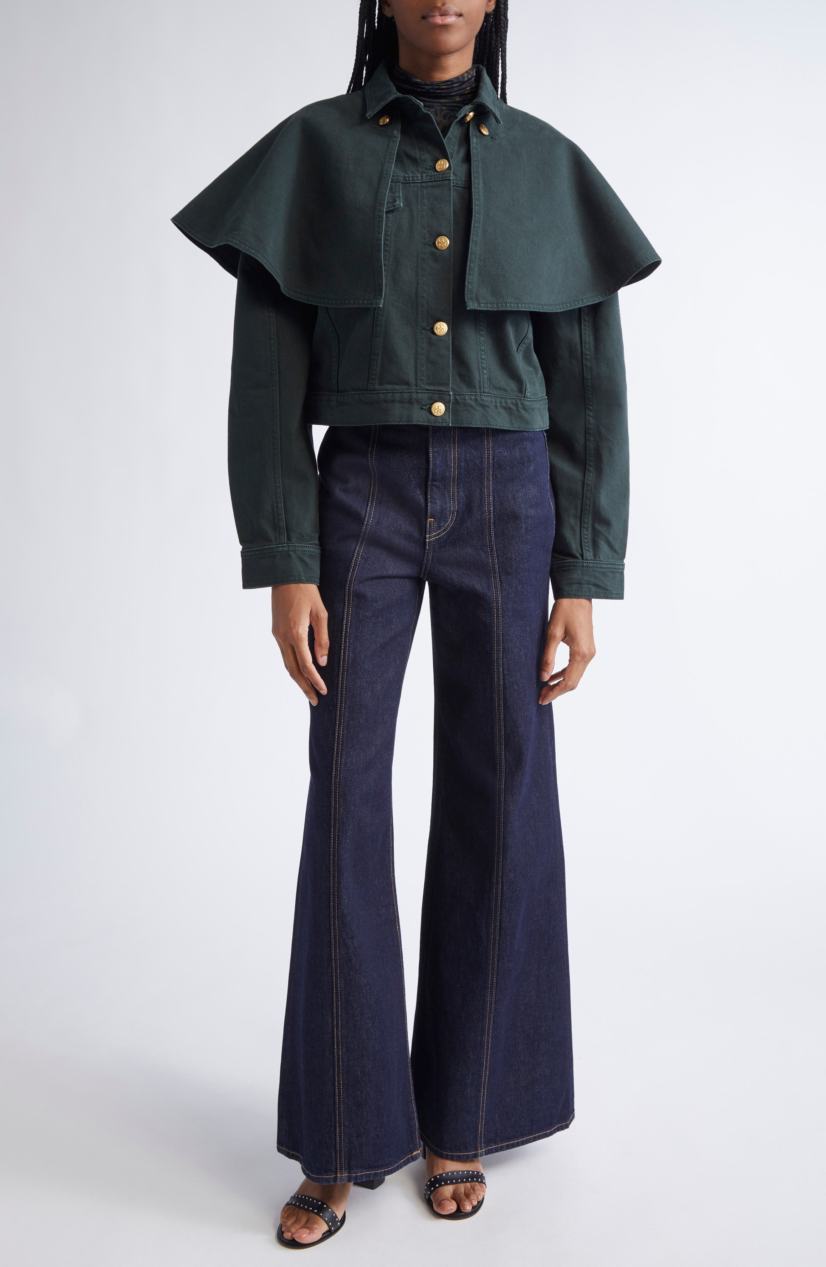 Aurelia Funnel Neck Jersey Top - image 2