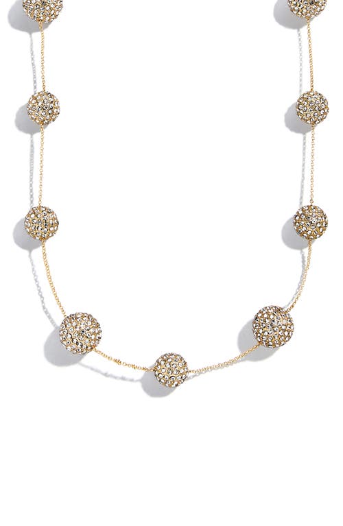 Baublebar Blair Crystal Spehere Station Necklace In Multi