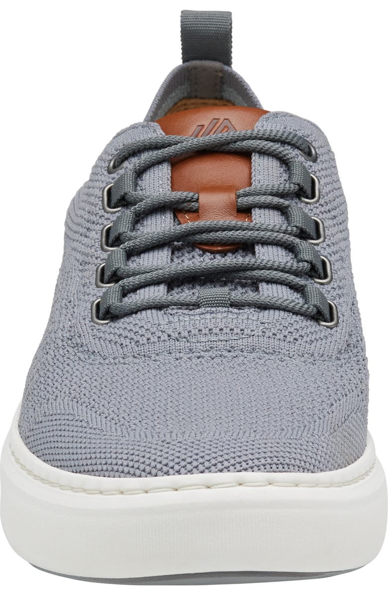 Johnston & Murphy Anders Knit Sneaker, Alternate, color, Gray Knit