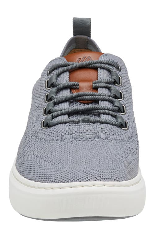 Johnston & Murphy Anders Knit Sneaker In Gray Knit