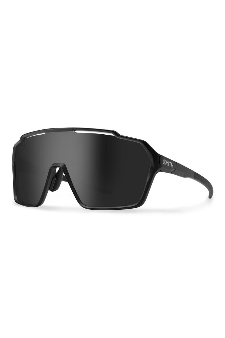 Shift XL Mag 142mm Shield Sunglasses, Alternate, color, MATTE BLACK / CHROMAPOP BLACK