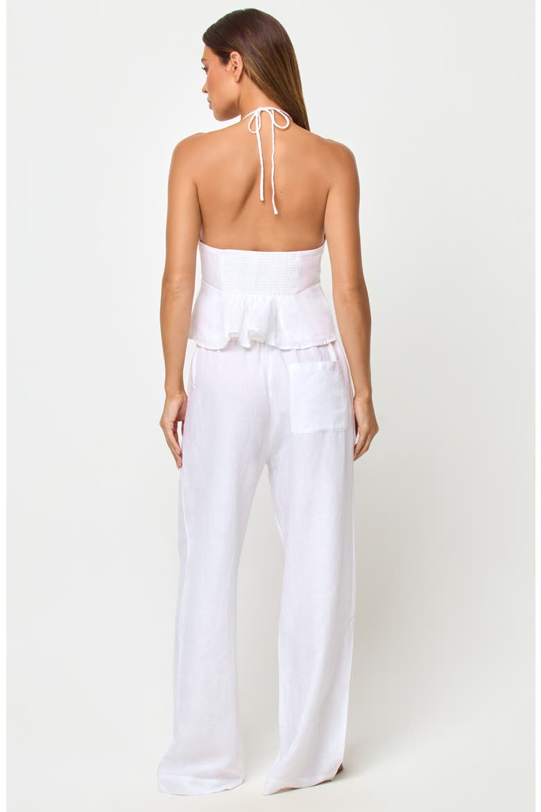 Nina Cover-Up Pants, Alternate, color, WHITE