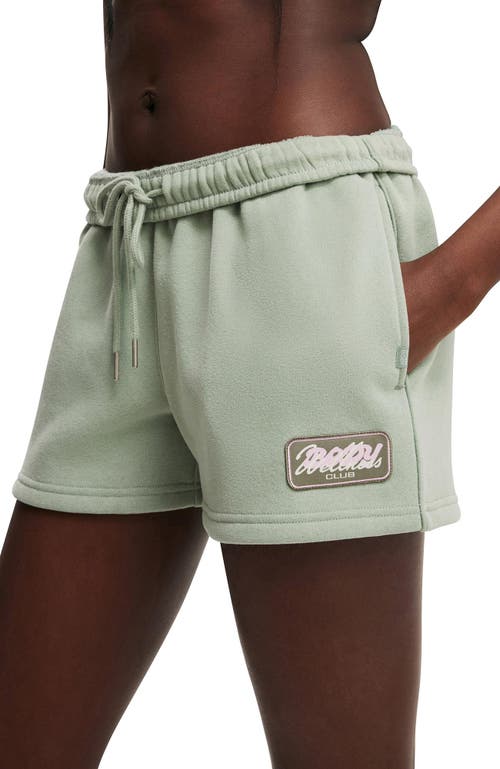 Cotton On Body Plush Essential Gym Short In Green