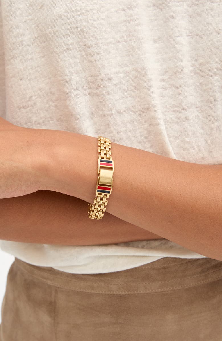 Clare V. Le Watch Bracelet, Alternate, color, Vintage Gold