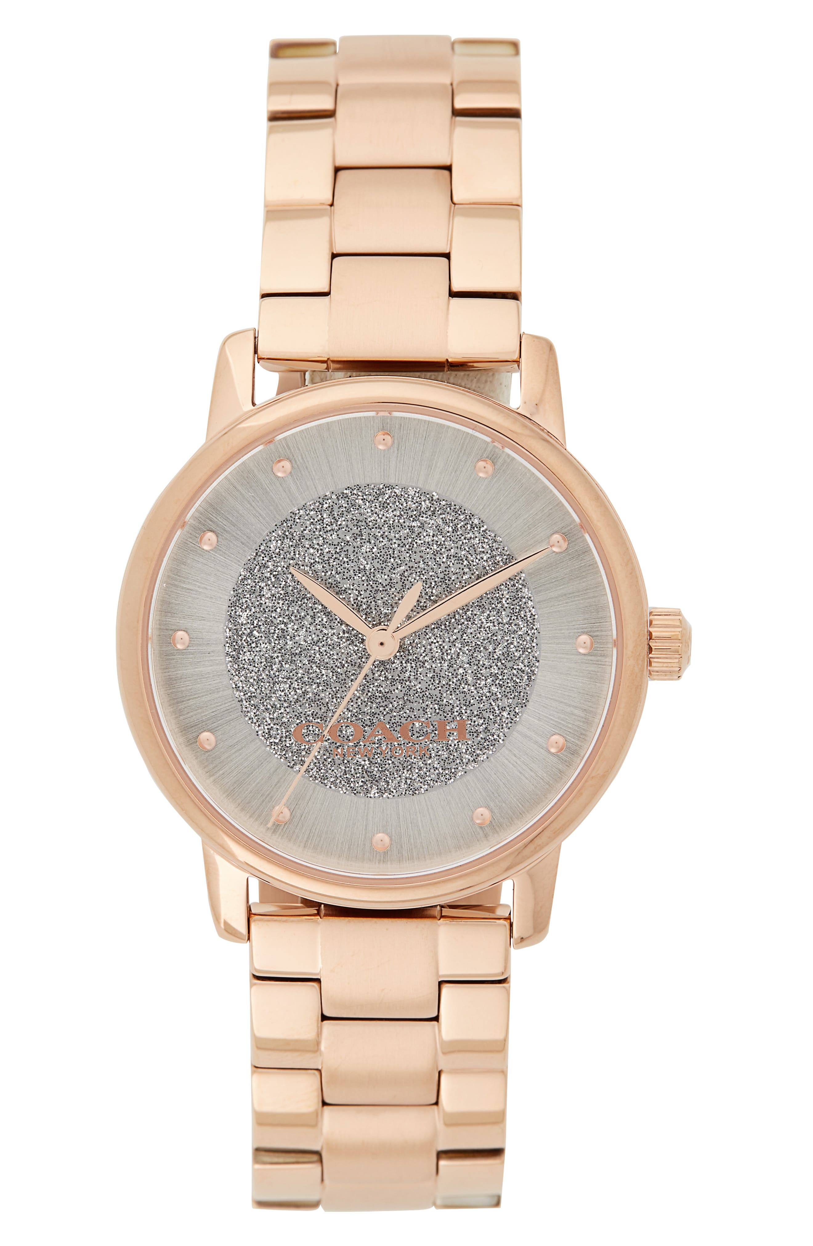 COACH Grand Quartz Bracelet Watch, 36mm