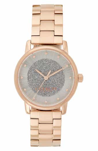 COACH Grand Quartz Bracelet Watch, 36mm