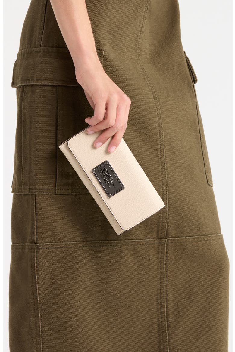 Slim Continental Wallet, Alternate, color, MARSHMALLOW