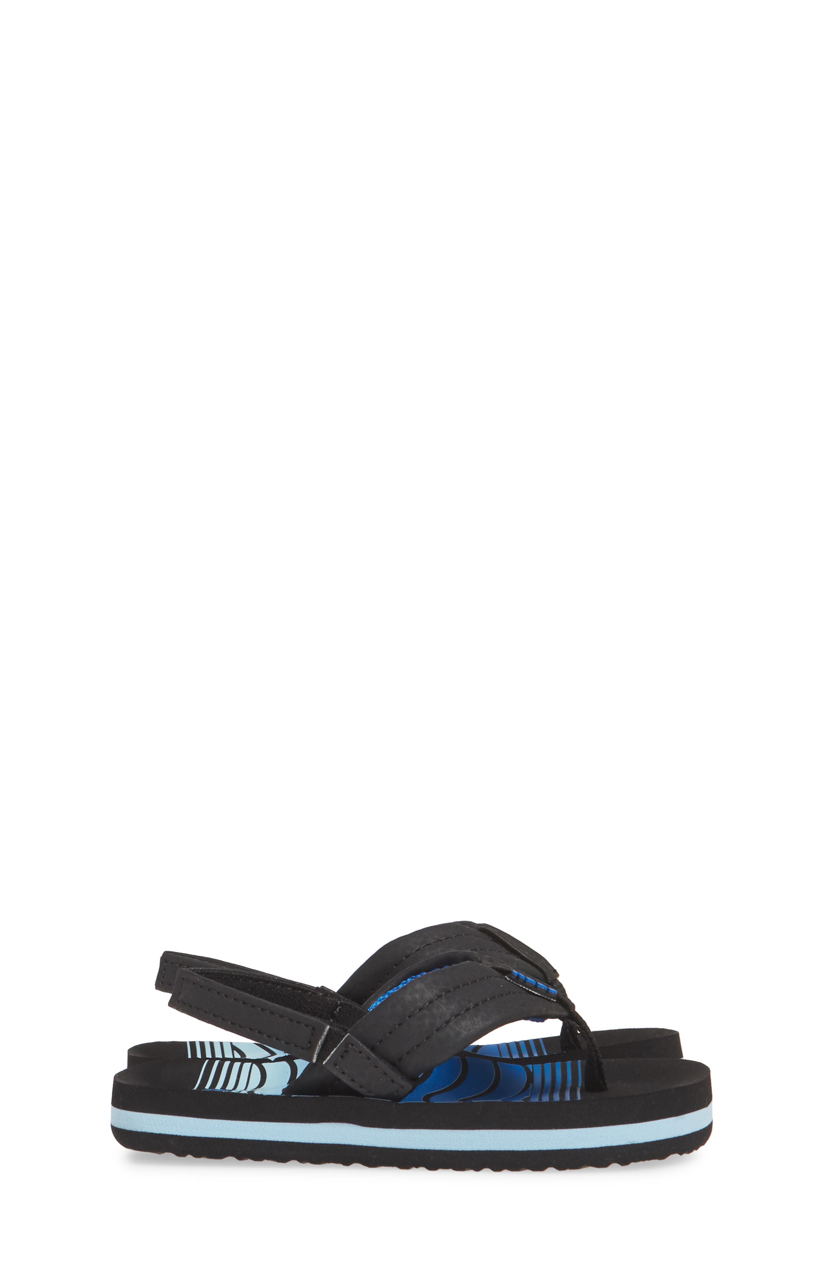 Little Ahi Water Resistant Sandal, Alternate, color, BLACK SWEL