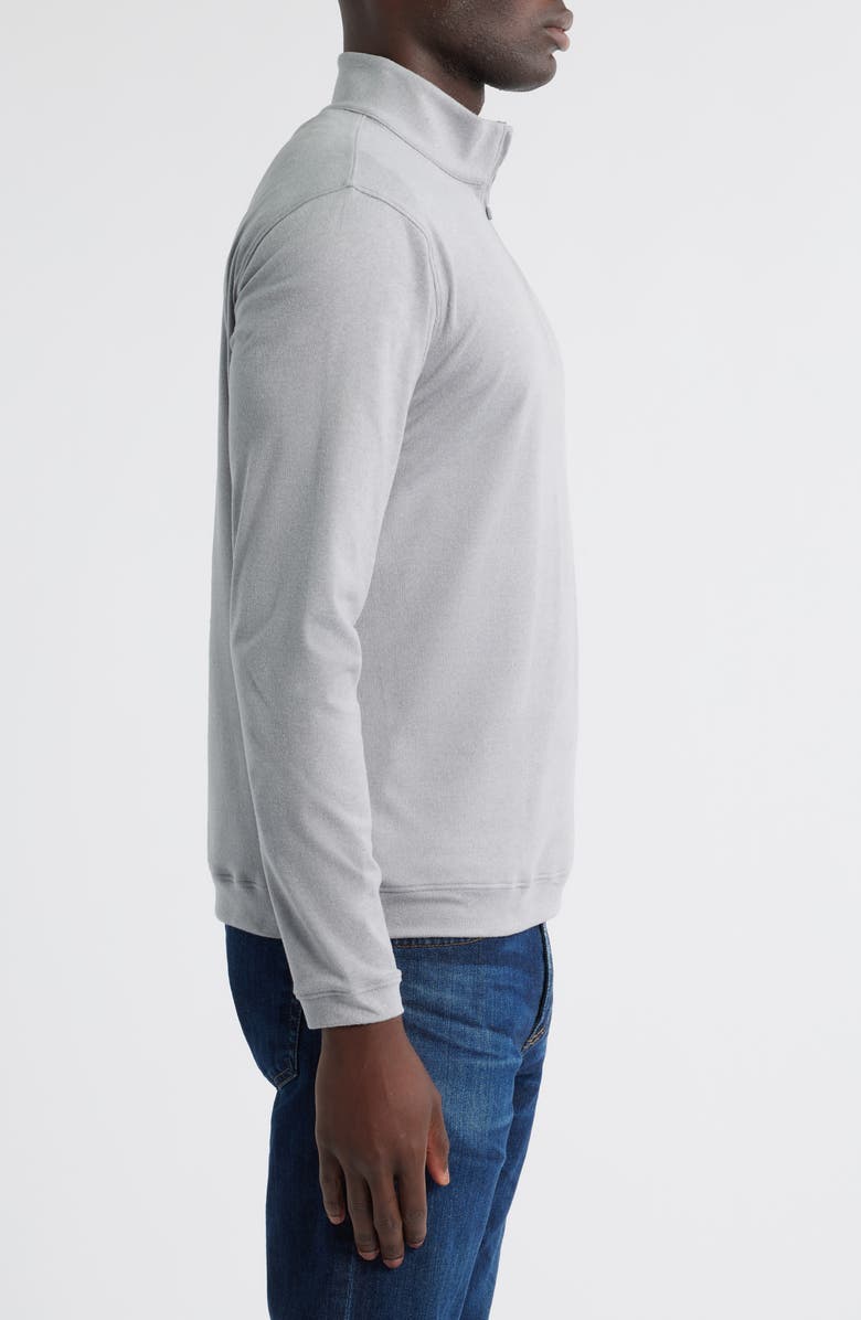 Peter Millar ArdentAir Performance Quarter-Zip Pullover, Alternate, color, Gale Grey