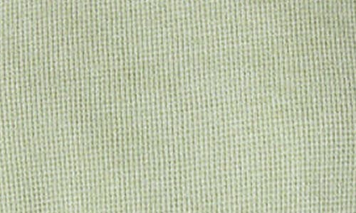 Lucky Brand Raglan Waffle Top In Green