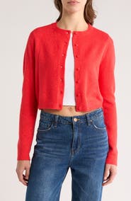 Abound Classic Crewneck Cardigan