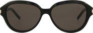 Saint Laurent 58mm Fashion Round Sunglasses