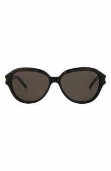 Saint Laurent 58mm Fashion Round Sunglasses