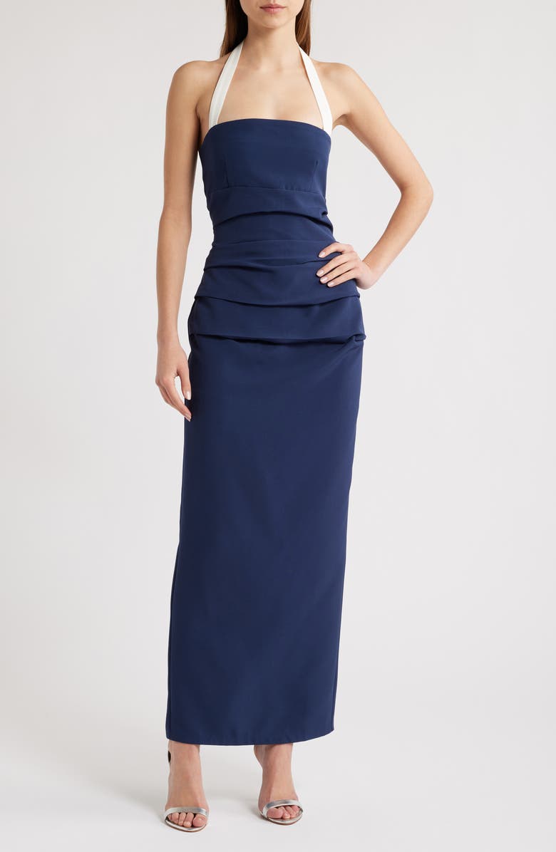 LIONESS 1999 Halter Maxi Dress, Main, color, 