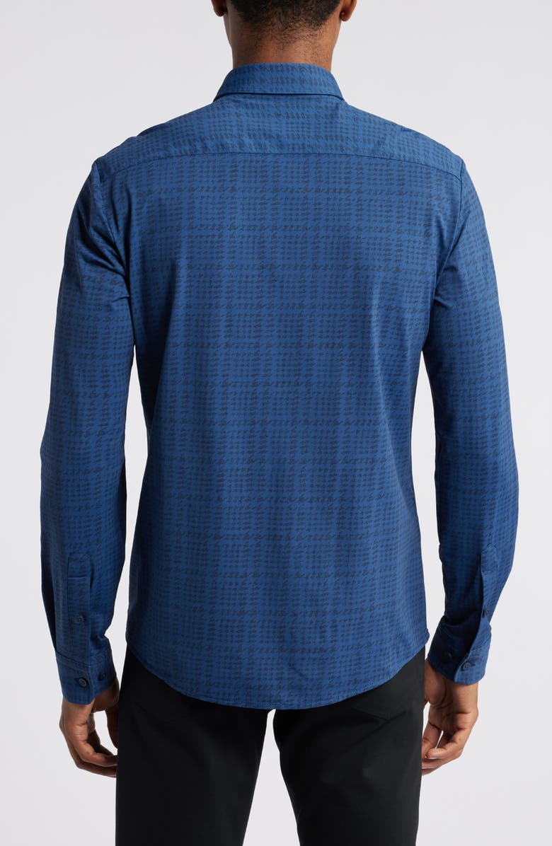 BOSS Print Button-Up Shirt, Alternate, color, 