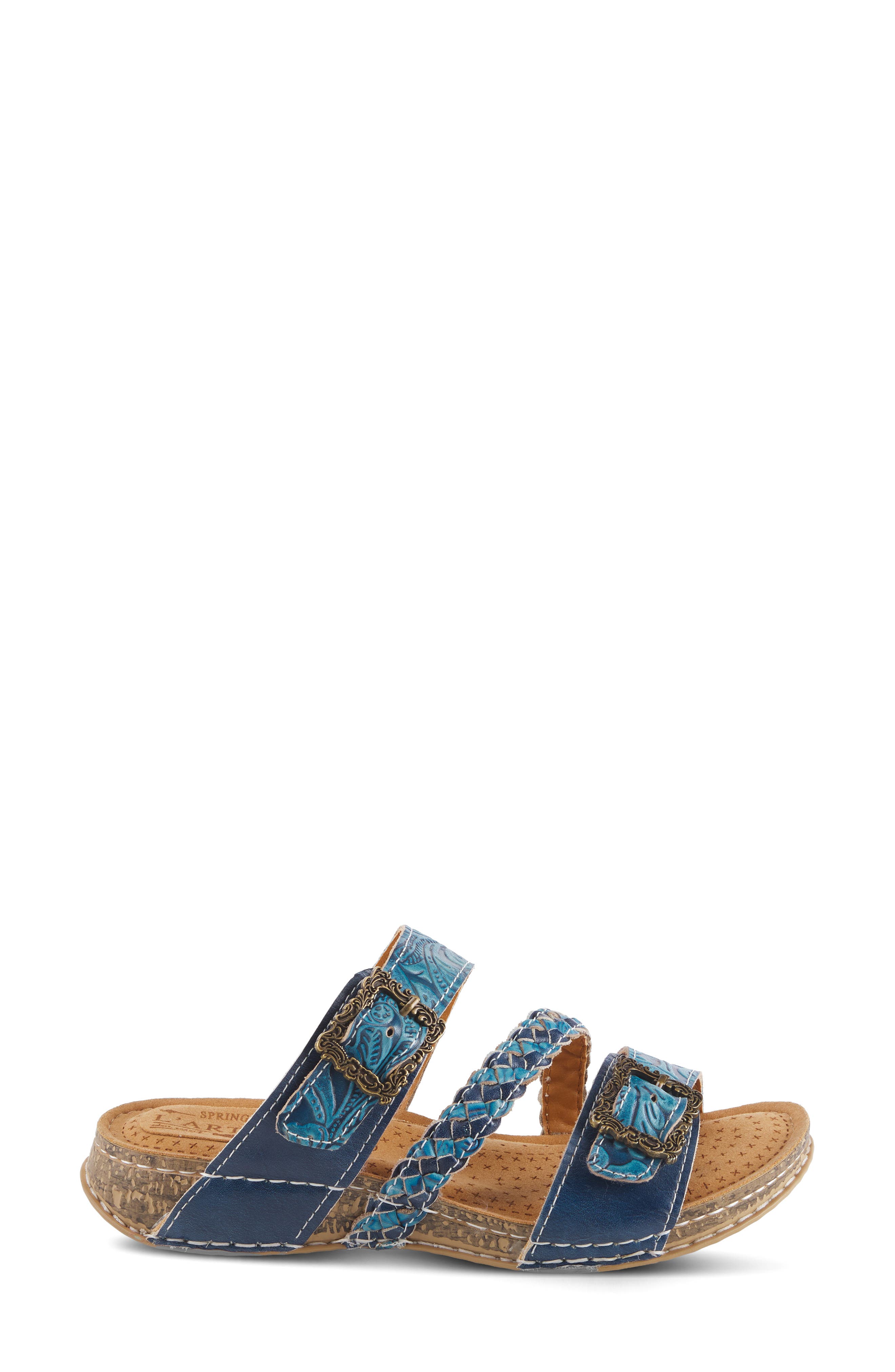 L'Artiste by Spring Step Astra Sandal, Alternate, color, Blue