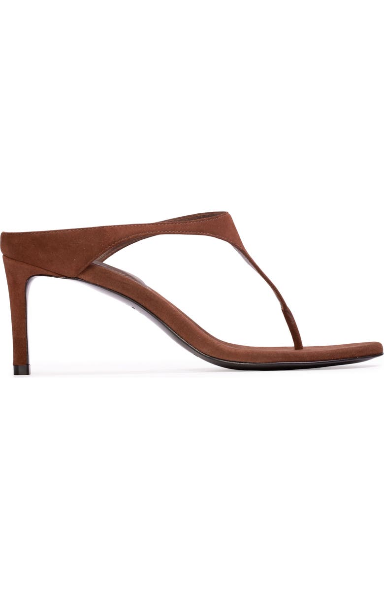 BLACK SUEDE STUDIO Laurel 65 Suede Mule, Main, color, Brownie Suede