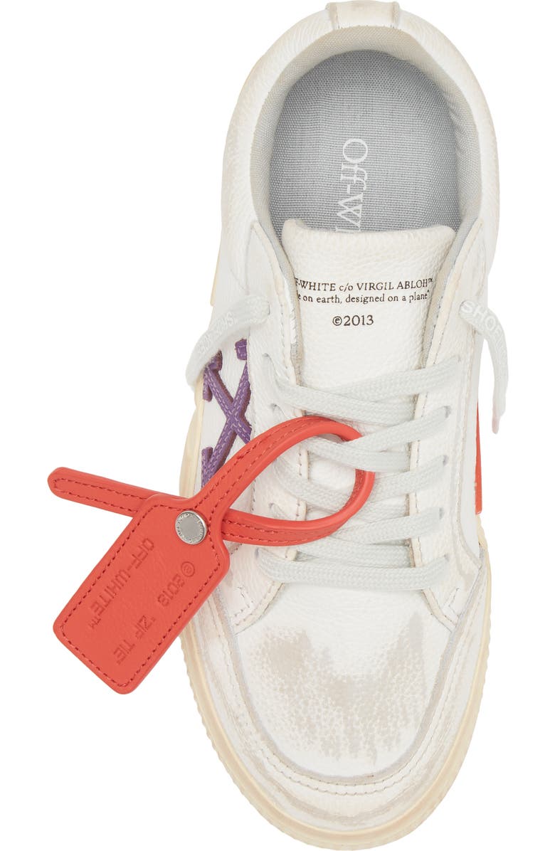 Off-White Vulcanized Low Top Sneaker, Alternate, color,